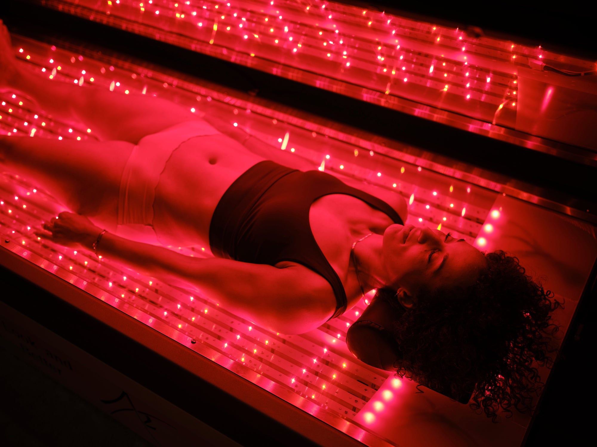 red light therapy bed home use